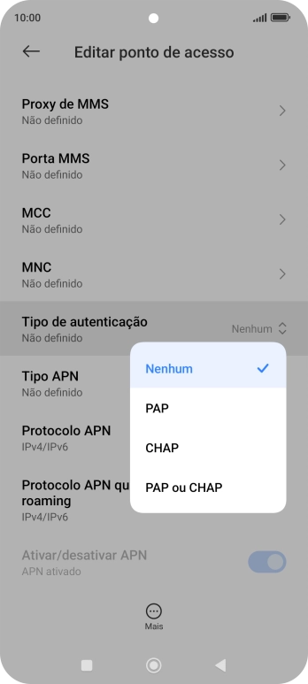 Prima Nenhum.