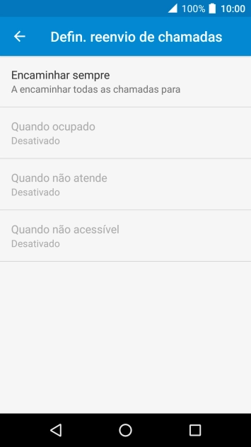 Prima a tecla de início para terminar e voltar ao ecrã inicial.