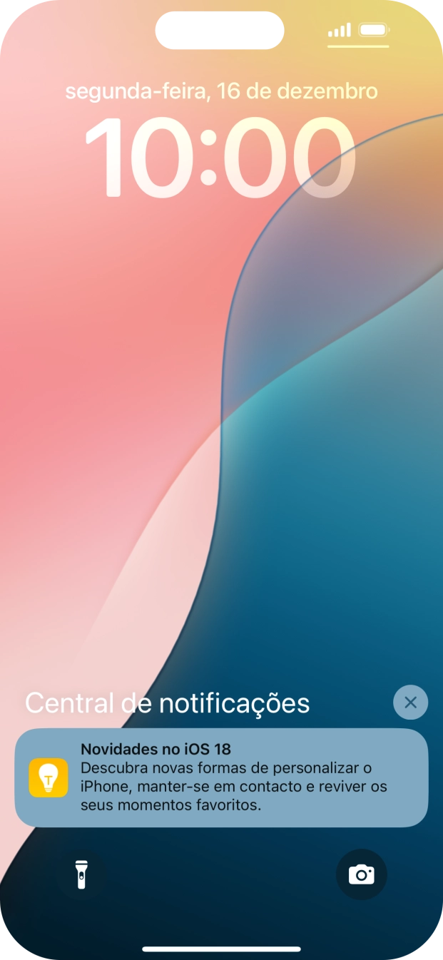 Prima a notificação pretendida e siga as indicações no ecrã para utilizar a função escolhida.