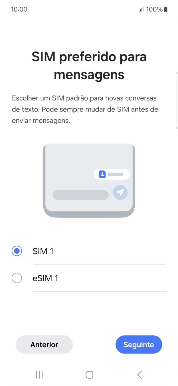 Prima o plano pretendido.