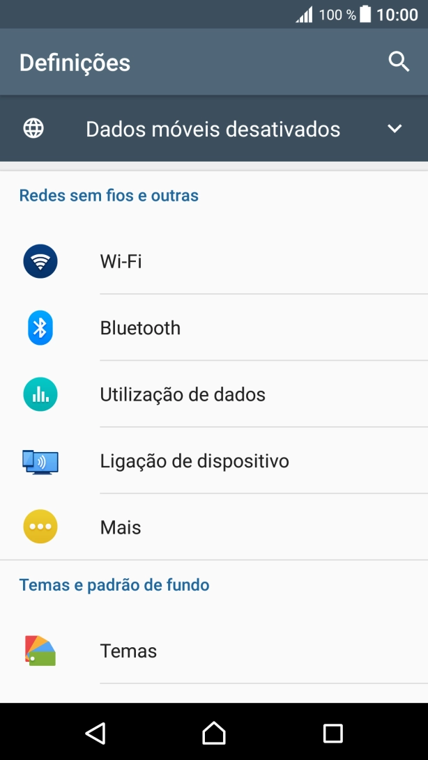 Prima Utilização de dados.