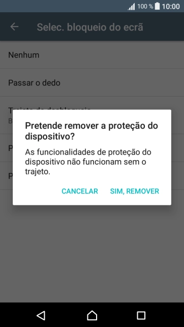 Prima SIM, REMOVER.