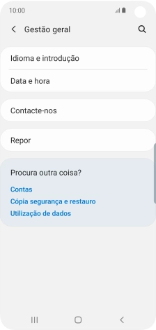 Prima Data e hora.