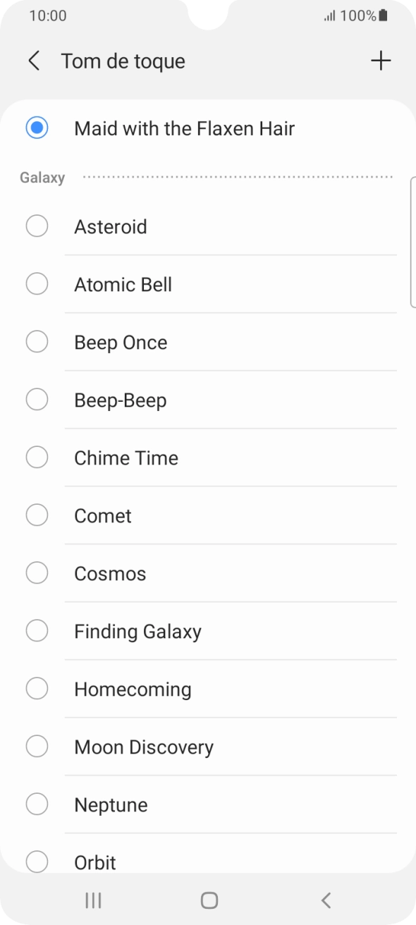 Prima a tecla de início para terminar e voltar ao ecrã inicial.