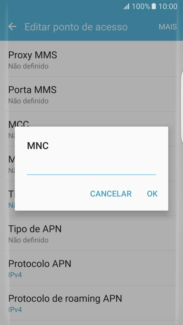 Introduza 01 e prima OK.