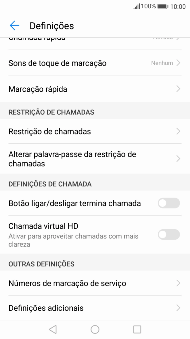 Prima Definições adicionais.