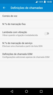 Prima Definições de chamada GSM.