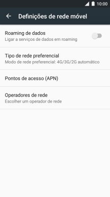 Prima Pontos de acesso (APN).