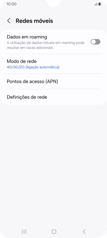 Prima Definições de rede.