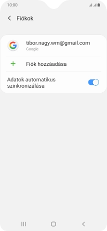 A befejezéshez, és ahhoz, hogy visszatérhess a főképernyőhöz, nyomd meg a főgombot.