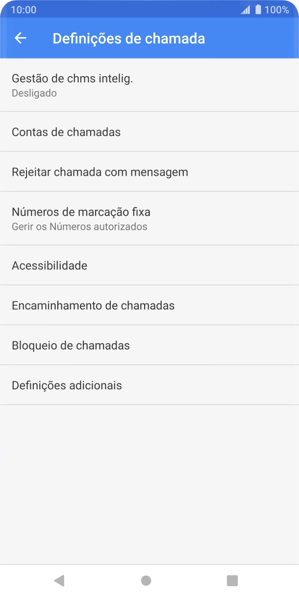 Prima Encaminhamento de chamadas.