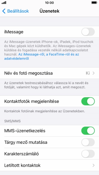 Ahhoz, hogy visszatérhess a főképernyőhöz, nyomd meg a főgombot.