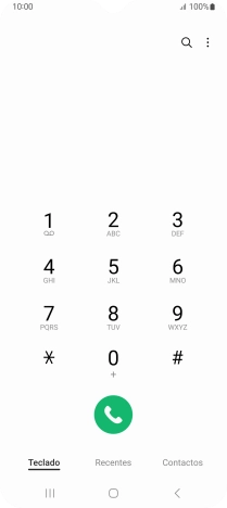 Prima o ícone de menu.