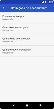 Prima a tecla de início para terminar e voltar ao ecrã inicial.