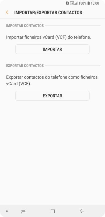 Prima IMPORTAR.