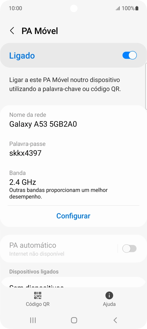 Prima a tecla de início para terminar e voltar ao ecrã inicial.