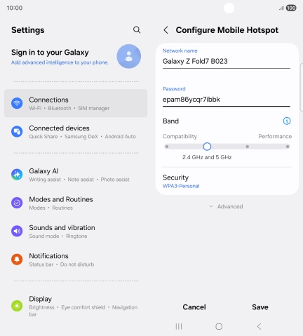 Press Save. Press Save.