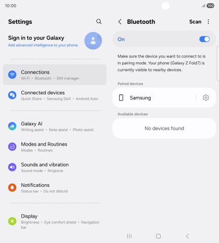 Press the Home key to return to the home screen. Press the Home key to return to the home screen.