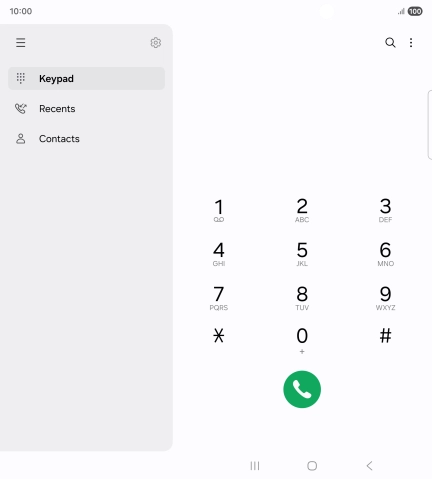 Press the settings icon. Press the settings icon.