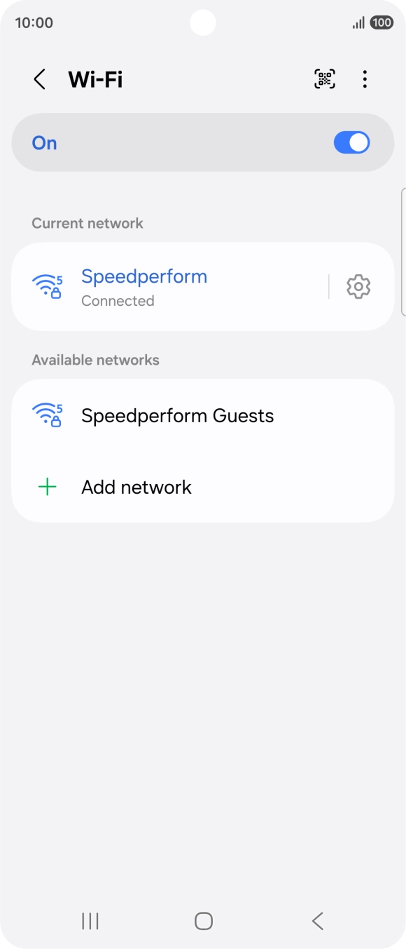 Press the Home key to return to the home screen. Press the Home key to return to the home screen.