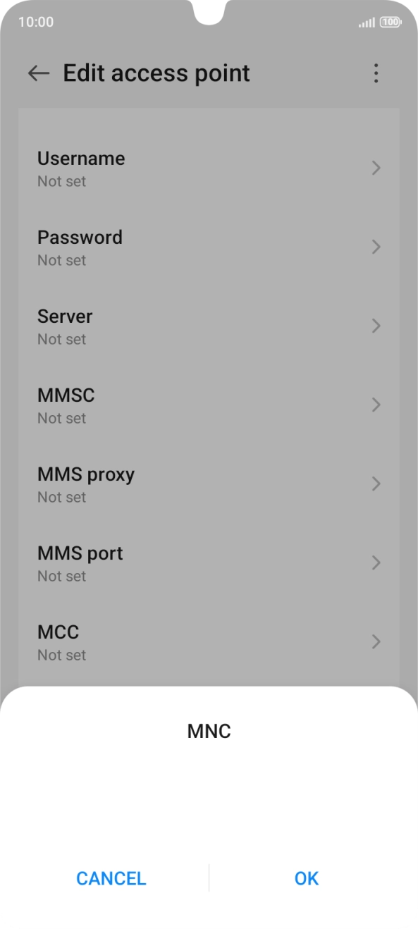 Key in 01 and press OK. Key in 01 and press OK.