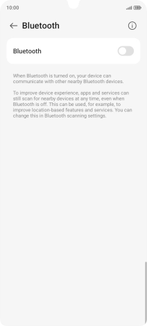Press the indicator to turn on the function.