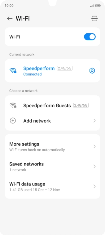 Slide your finger upwards starting from the bottom of the screen to return to the home screen.