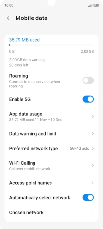 Press Access Point Names.