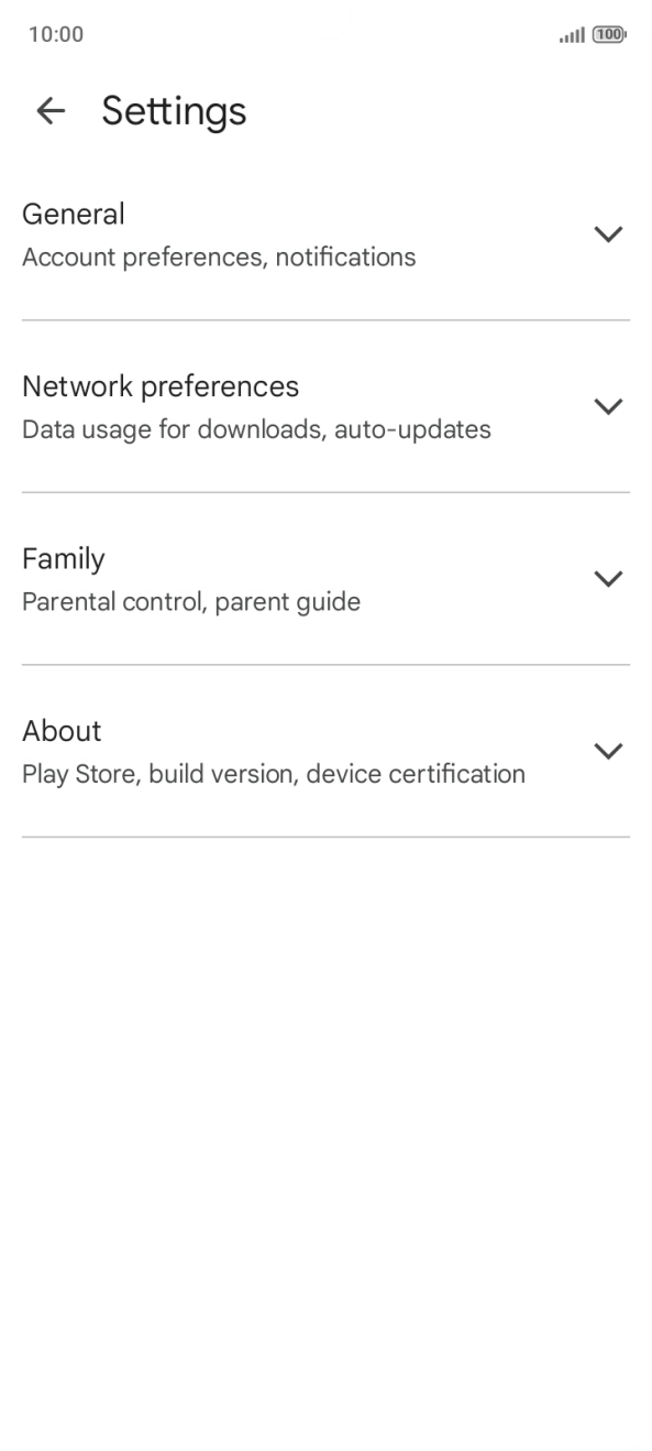 Press Network preferences.