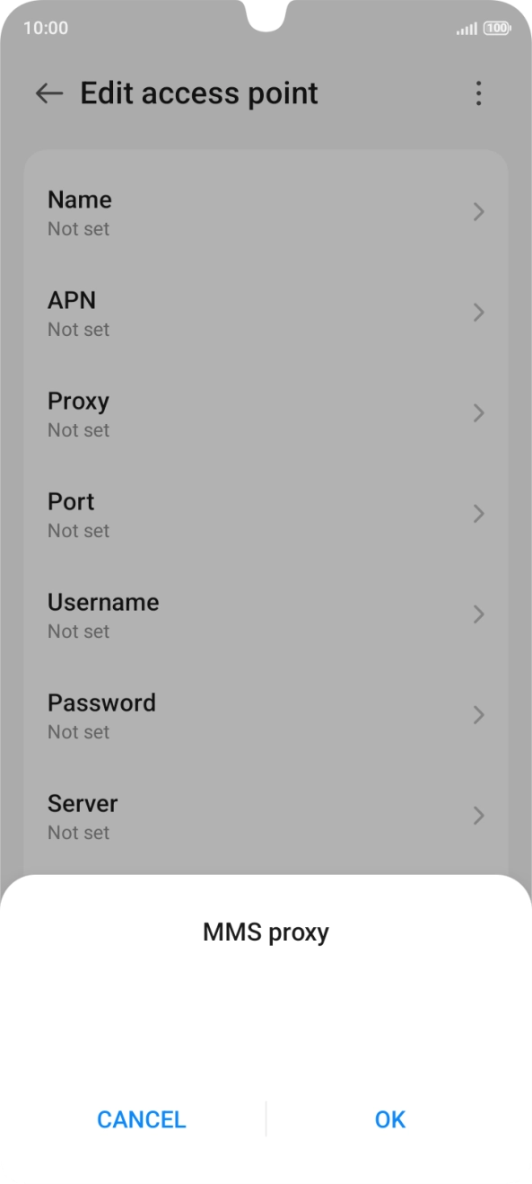 Key in 10.1.1.180 and press OK. Key in 10.1.1.180 and press OK.