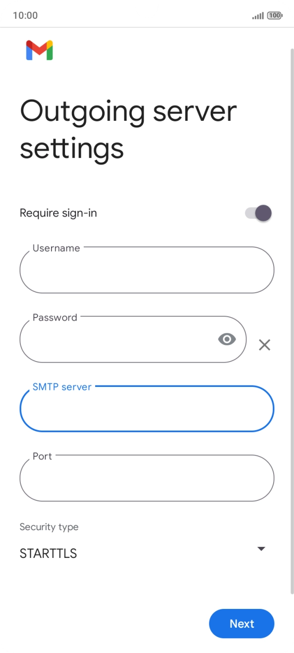 Press the field below Press the field below