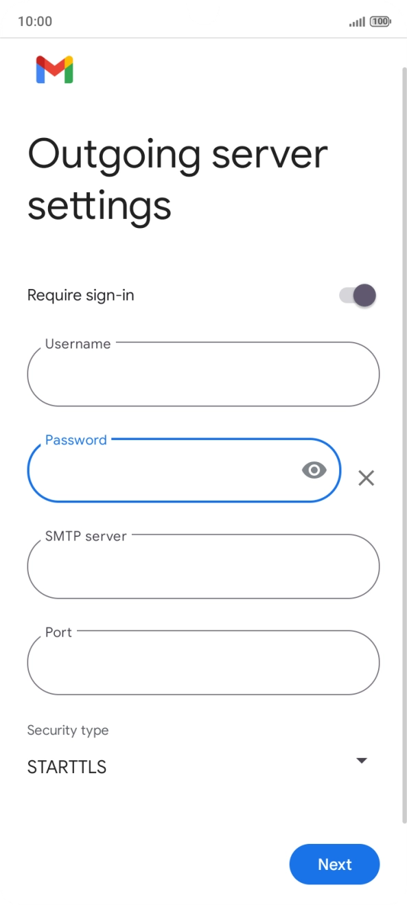 Press the field below Press the field below
