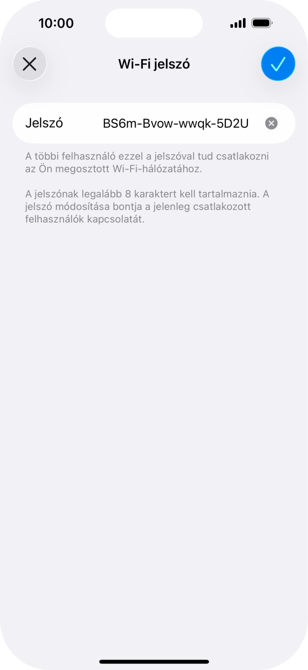 Kattints a jóváhagyás ikonra.