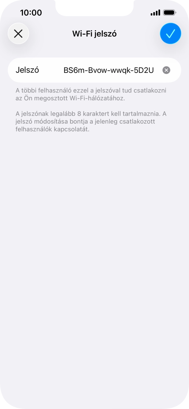 Kattints a jóváhagyás ikonra.