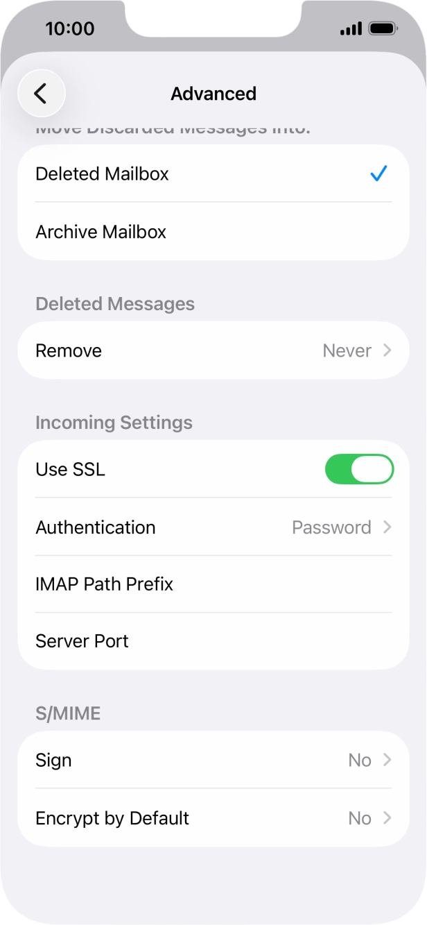 Press Authentication.