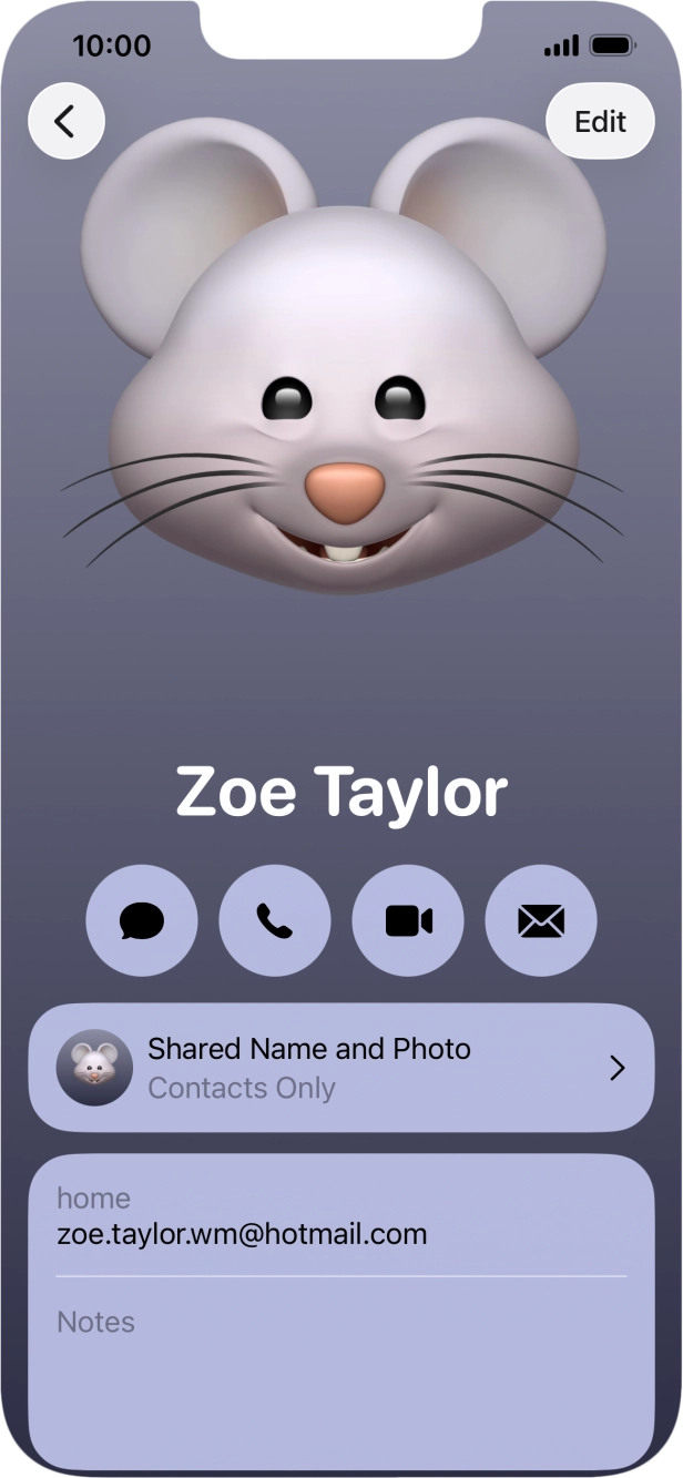 Slide your finger upwards starting from the bottom of the screen to return to the home screen.