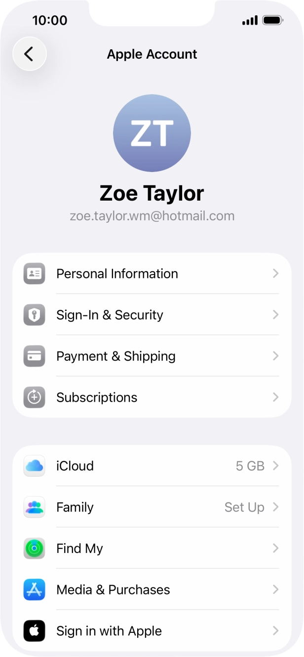 Slide your finger upwards starting from the bottom of the screen to return to the home screen.