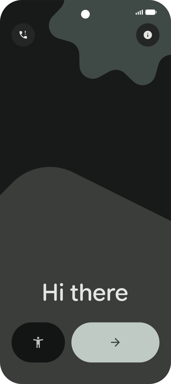 Press the help function icon and follow the instructions on the screen to select required settings.