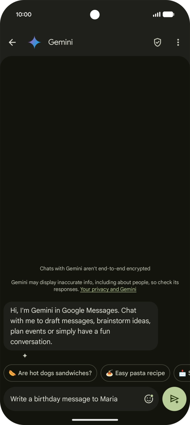 Write or say in your own words which topic you would like to use.