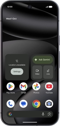 Image 1: Front view of the Google Pixel 10 Pro