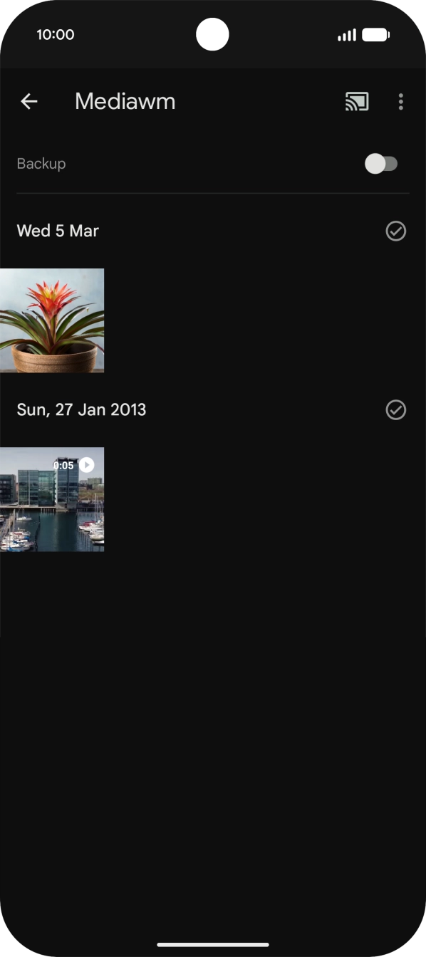 The media content from your phone will now play on the selected device. You can use your phone to control the playback of the media content on the other device.