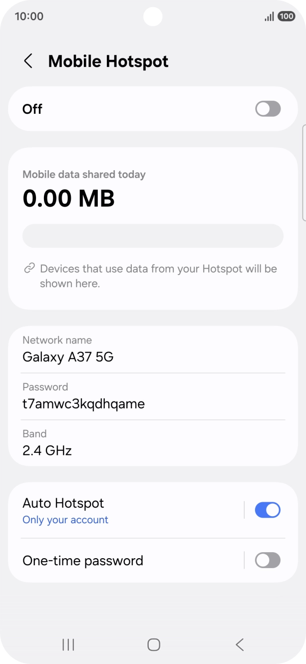 Press Network name. Press Network name.