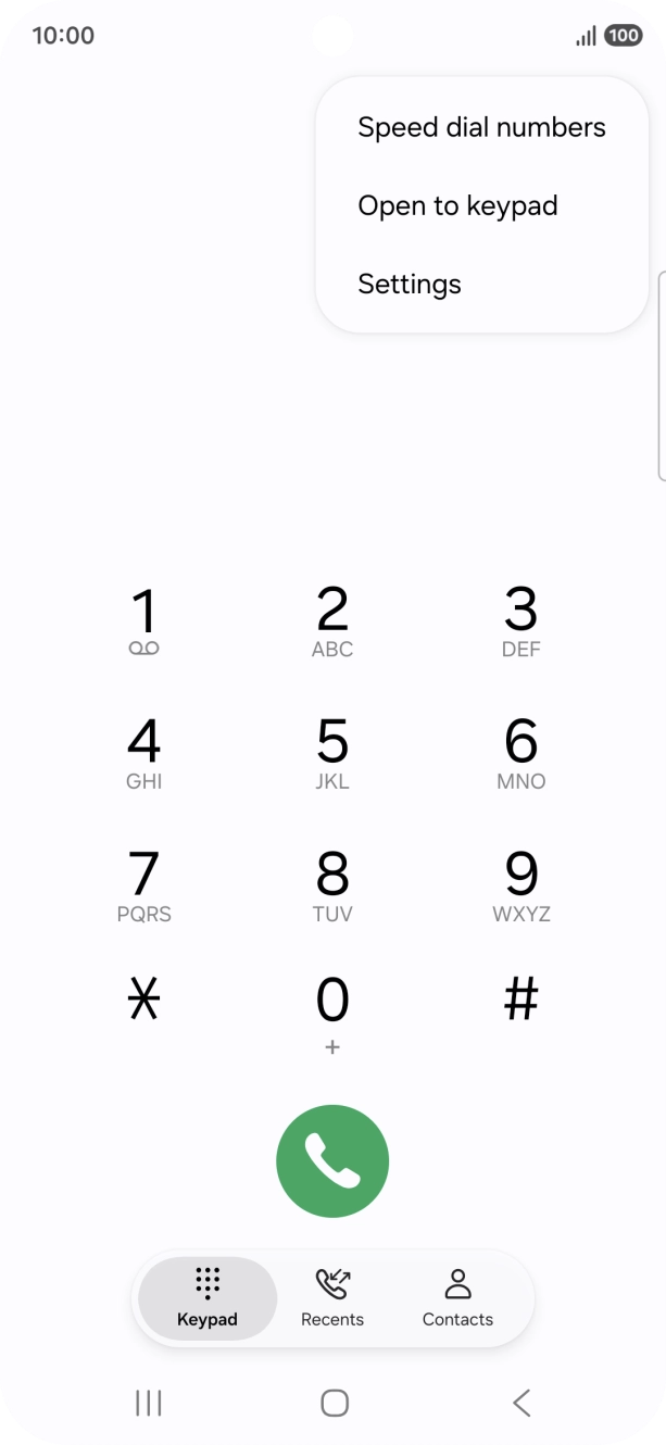 Press Settings. Press Settings.