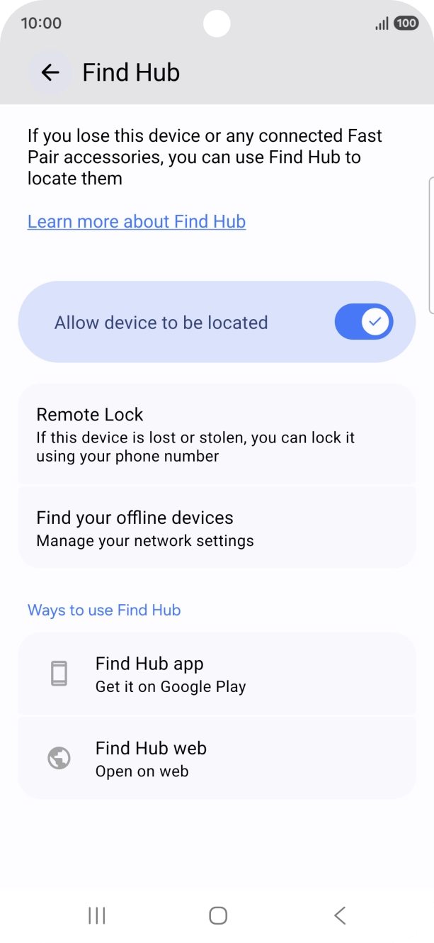 Press the Home key to return to the home screen. Press the Home key to return to the home screen.