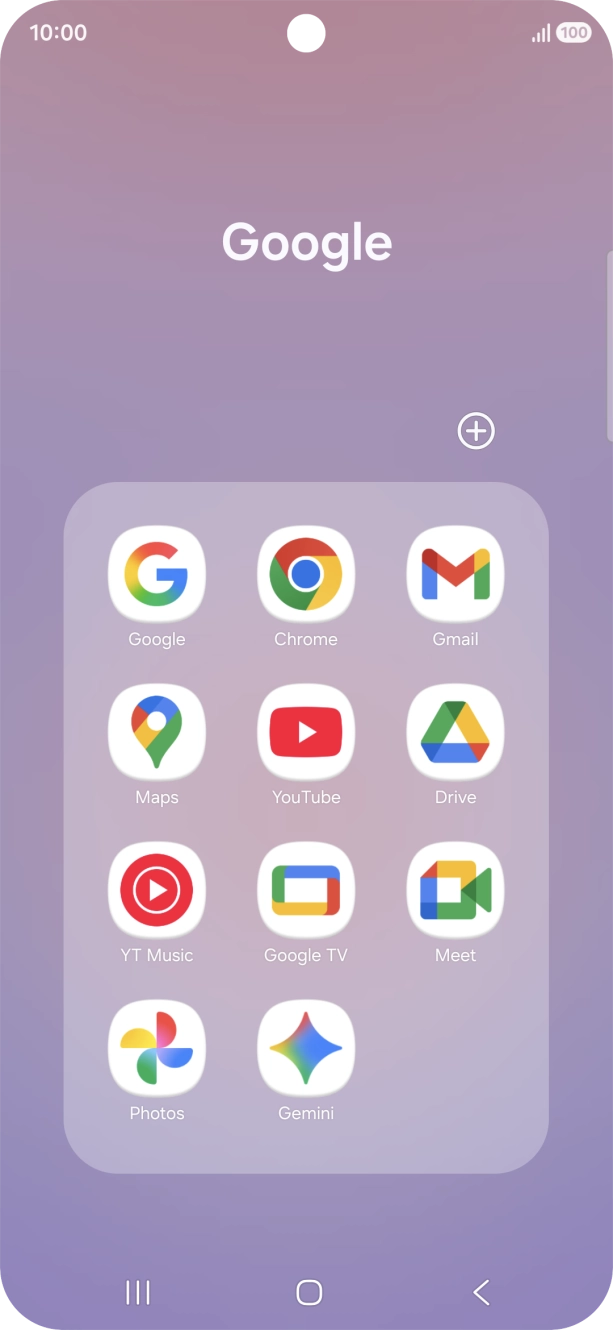 Open YouTube and go to the required video.
