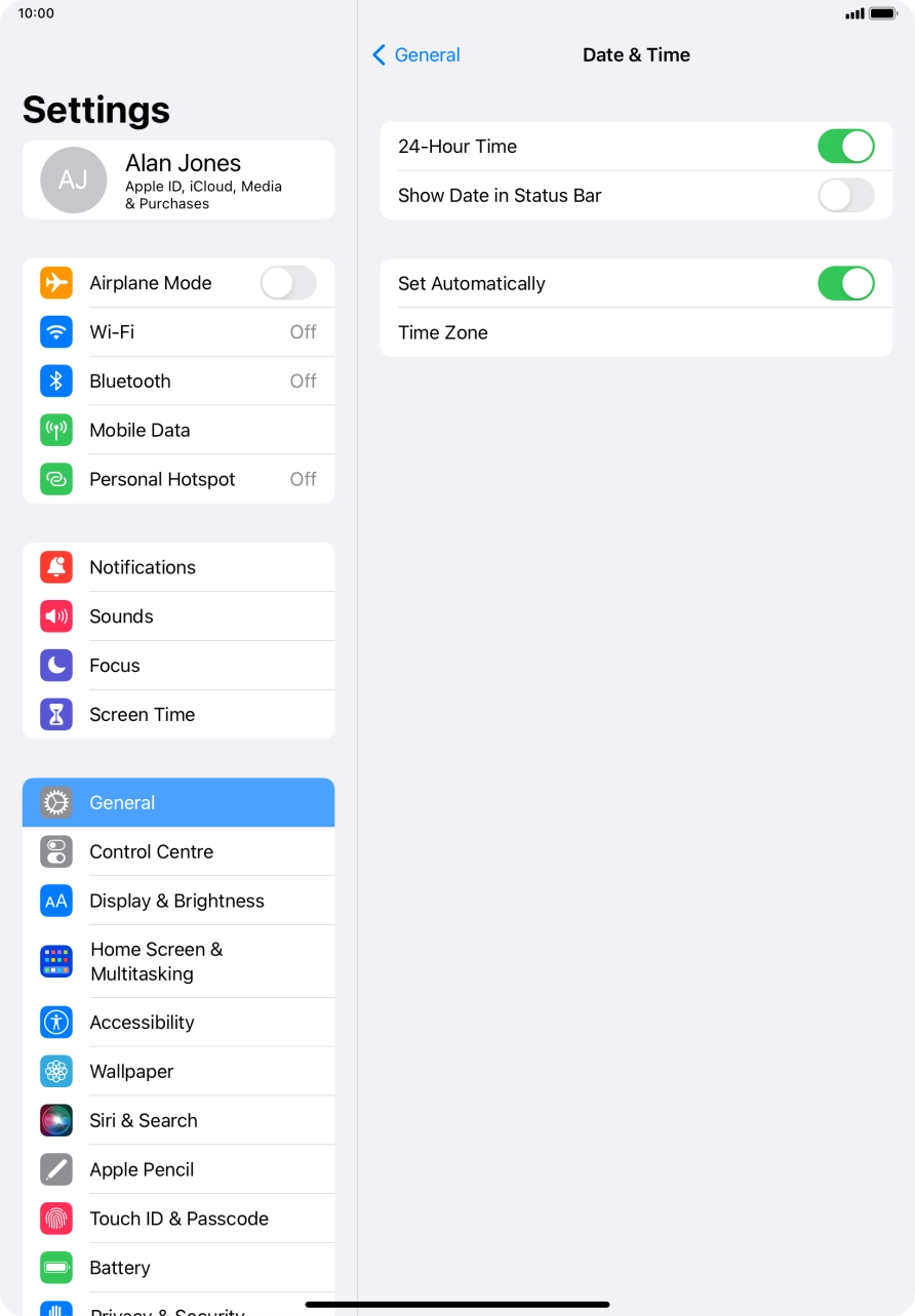 Slide your finger upwards starting from the bottom of the screen to return to the home screen.