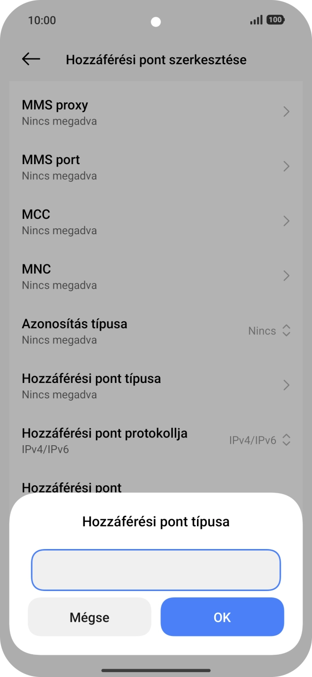 Írd be azt, hogy default, és válaszd az OK lehetőséget. Írd be azt, hogy default, és válaszd az OK lehetőséget.