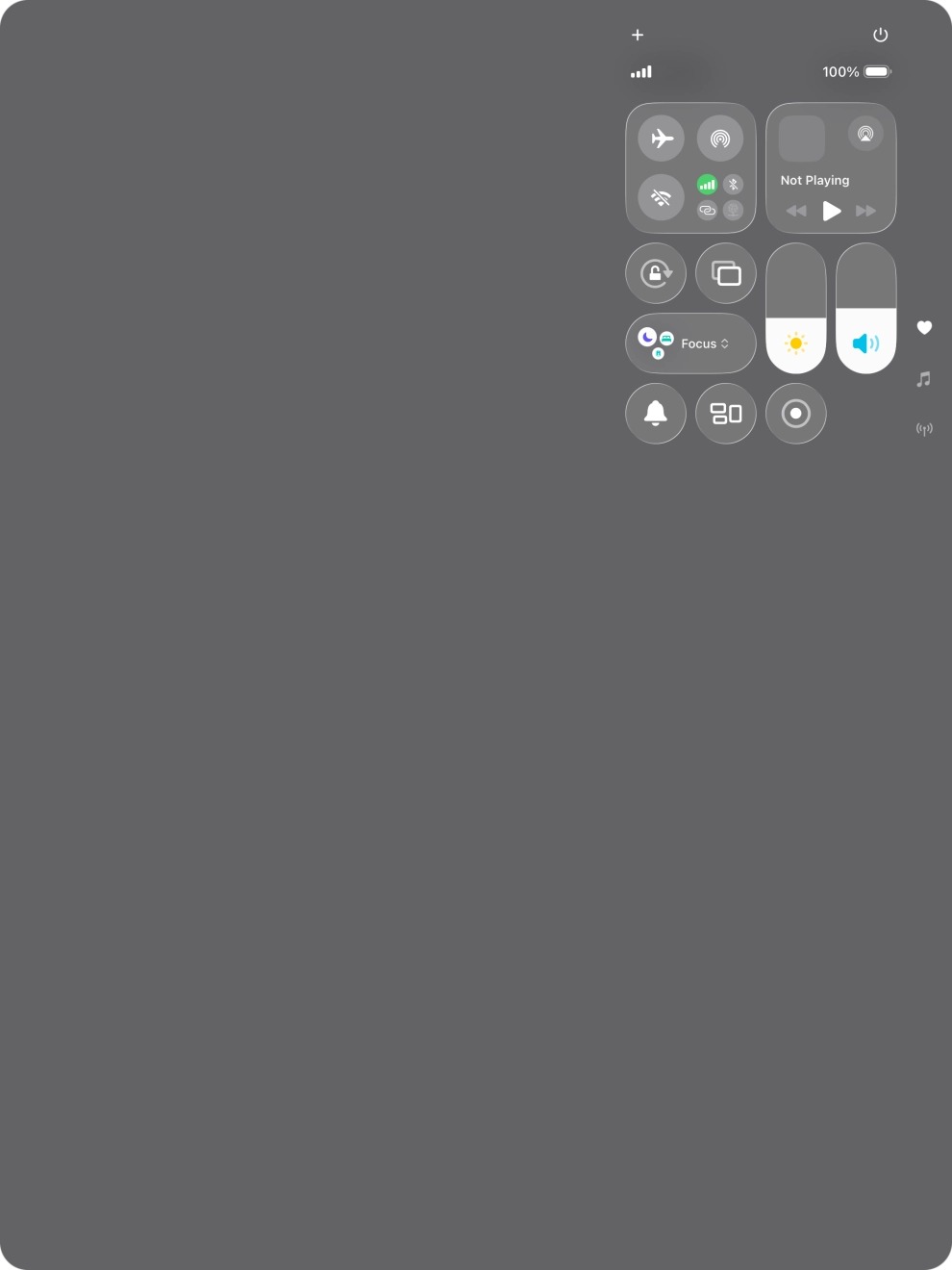 Press the screen recording icon to start the recording.