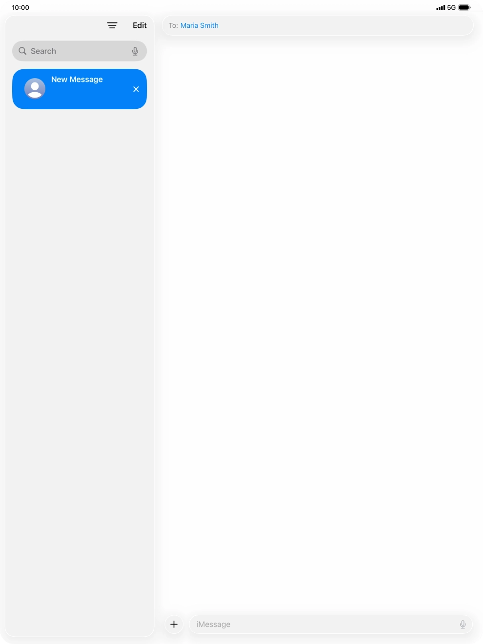Press the add icon. Press the add icon.