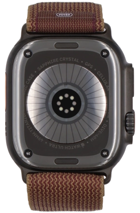 Image 2: Back view of the Apple Watch Ultra 4